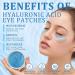 R.A.V Hyaluronic Acid Eye Mask - Collagen Eye Pads for Dark Circles, Puffiness, and Wrinkles - Moisturizing and Tightening Eye Skin - 60 Pcs - Buy Online on GoSupps.com