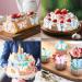 56 Pieces Edible Butterflies for Cake Decoration | Colorful Tortendeko & Muffin Decor | Perfect for Weddings & Birthdays - Buy Online on GoSupps.com