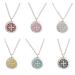Wild Essentials Cross Essential Oil Diffuser Necklace - Stainless Steel Locket Pendant with 24-inch Chain & 12 Color Refill Pads | Customizable Aromatherapy Jewelry - Buy Online on GoSupps.com