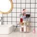 Cq acrylic 360 Degree Rotating Makeup Organizer - 4 Tier Adjustable Cosmetic Storage Display Case - Buy Online on GoSupps.com