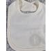 Royal Icon Baby Bibs 0-6 Months & 6-12 Months Set - 100% Organic Cotton Hook and Loop Baby Feeding Bibs - Soft & Absorbent - Toddler Boys and Girls - 6 x Cream (3/6/12Pc) - Buy Online on GoSupps.com