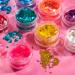 Moon Glitter White Iridescent Chunky Glitter - Cosmetic Festival Makeup for Face, Body, Nails, Hair, Lips - 3g - Buy Online on GoSupps.com