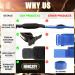 HENGZEY (2 Pack) Elbow Brace Set for Tendonitis & Tennis Elbow - Pain Relief & Compression Support for Men & Women - Buy Online on GoSupps.com