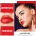 Oulac Moisturising Red Lipstick - Hydrating Lip Balm for Dry Lips | Medium Coverage Lip Colour with Juicy Glossy Finish - Vegan & Cruelty-Free Formula - Buy Online on GoSupps.com