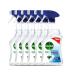 Dettol All Purpose Multi Surface Cleaner Spray Bleach and Odor Free Ounces, Clear, 152.16 Fl Oz, (Pack of 6) (3003911-1)