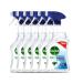 Dettol All Purpose Multi Surface Cleaner Spray Bleach and Odor Free Ounces, Clear, 152.16 Fl Oz, (Pack of 6) (3003911-1)