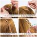 HINZIC 104pcs Gradient Color Hair Braids Wrap String for DIY African Girl Extensions - Ponytail Twist Braid Rope Accessory - Buy Online on GoSupps.com