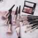 Professional 18-Piece Maange Makeup Brush Set - Premium Synthetic Foundation Blending Powder & Eyeshadow Brushes in Gold | International Shipping Available - Buy Online on GoSupps.com