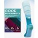 Buy Outdoormasters Women's Ski Socks - Breathable Thermal Over the Calf Design | 2 Pairs Anti-Slip Blue Winter Snowboarding Socks (Sizes 38-44) - Perfect for Outdoor Sports - Buy Online on GoSupps.com
