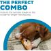 Outward Hound Invincibles Mini Plush Puppy Dog Toy - Brown XS for Small Dogs | Durable & Squeaky - Buy Online on GoSupps.com