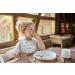 Shop Casual Porcelain Children's Tableware Set - Non-Slip Plates Bowls & Cups featuring Tiny Farmer Sheep & Goose - Buy Online on GoSupps.com