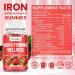 Iron for Women Gummies, 40mg Iron Supplement Anemia with multivitamin for Women, Zinc, Selenium, Iodine - for Iron Deficiency - Natural Hormonal Support for PMS, Strawberry Flavour, 60 Count Strawberry 60 Count (Pack of 1) - Buy Online on GoSupps.com