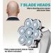 Replacement Shaver Head for Gisaae Balder Cordless Head Shaver - International Shipping Available - Buy Online on GoSupps.com