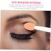 BIUDECO 100pcs Double Ended Eyeshadow Brush Eyeshadow Makeup Tool Makeup Brush Sponge Eyeshadow Stick Cosmetic Tool Eye Makeup Applicator Sponge Brush Cosmetic Applicator Dual-side 6.5x1.3cm White - Buy Online on GoSupps.com
