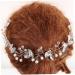 FRCOLOR Hair Comb Accessory European and American rhinestone hair wig wedding hair crystal bridal headpieces rhinestones plastic hairpin hair twist flower bridal hair Wig Wedding Headpiece - Buy Online on GoSupps.com