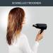 Rowenta CV1801 Express Style Hair Dryer - 1900W 2 Settings Cold Air Button Compact & Ultra-Light Design - Black - Buy Online on GoSupps.com