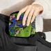 GIAPB Period Bag Sanitary Napkin Storage Holder | Blue Birds Butterfly Flower Makeup Pouch Color4471 - Buy Online on GoSupps.com