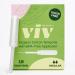 Viv tampons made of organic cotton 18 carat normal absorbency