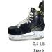 PowerSk8r Skate Weight Set - 1lb and 1/2lb Pairs, Silver Finish - Buy Online on GoSupps.com