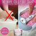 Jelly Pedicure Foot Soak for Dry Cracked Feet - Moisturizing Spa Pedi Soak with Damascus Rose - Foot Bath Salts for Relaxation - Foot Gel for Sore Feet - Buy Online on GoSupps.com
