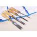 Schaaf Tools 4-Piece Wood Chisel Set | Finely Crafted Woodworking Hand Tools | Durable Cr-V Steel Bevel Edged Blade  Tempered to 60HRc | Tool Roll Included - Buy Online on GoSupps.com