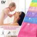 DualVertex 30 Reusable Baby Wipes Microfiber Face Cloth - Washable & Unscented | Multipurpose Makeup Remover Cloth with Laundry Bag | Ideal for New Born Gift - Buy Online on GoSupps.com