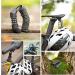 Rockbros Bicycle & Helmet Lock Cable - 150cm Zinc Alloy & PVC Security with 4-Digit Code - Ideal for Bikes Helmets & Strollers - Buy Online on GoSupps.com