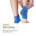 NatraCure Moisturizing Gel Heel Sleeves - Royal Blue (3 Pairs) Regular Size | 608-M-RB CAT3PK - Buy Online on GoSupps.com
