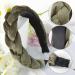 Clinity Vintage Green Braided Headband - Padded Rockabilly Hair Accessories for Women & Girls - Buy Online on GoSupps.com