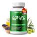 Olive Leaf & Olive Fruit 9 100mg with 60% Oleuropein & 60% Hydroxytyrosol Plus Black Seed Oil & Black Pepper 150 Capsules 150 count (Pack of 1)