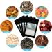 300 Pack 3 Sizes Resealable Mylar Holographic Ziplock Bags Food Storage Smell Proof Bags with Front Window Packaging Pouch for Cookies Sample Jewelry Snack (Black 3 x 4.7 inch 4 x 6 inch 4.7 x 7.9 inch) - Buy Online on GoSupps.com