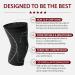 Rymora 3XL Black Knee Support Brace - Compression Sleeves for Men and Women - Ideal for Weightlifting, Running, and Sports - Comfortable and Secure Fit for Weak Joints - Fitness Support - Buy Online on GoSupps.com