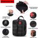 Buy Tansole Ifak Pouch - Tactical EDC Belt Bag for Outdoor Survival & Camping | Black First Aid Pocket - Buy Online on GoSupps.com