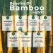JM Bamboo Baby Washcloths Set - 8 Soft Cloths for Sensitive Skin | 25x25 cm Green & White with Laundry Bag - Ideal for Baby Care - Buy Online on GoSupps.com