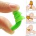 Zlongron Noise Cancelling Ear Plugs for Sleeping Work & Swimming - Reusable Silicone Ear Plugs for Adults & Kids (Pack of 10 - Buy Online on GoSupps.com