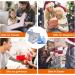 Rubber Hot Water Bottle with Soft Waist Cover - Pain Relief for Neck, Back, Shoulders, Legs - Tiger Design - Buy Online on GoSupps.com