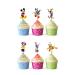 24x Mickey Mouse Cupcake Toppers Strong Picks Happy Birthday D cor Cupcake Decorations for Kids Birthdays