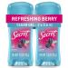 Secret Fresh Clear Gel Deodorant for Women Summer Berry 2.6 oz each Pack of 2 Summer Berry Clear Gel