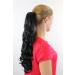 Buy 45 cm Black Spiral Curl Hairpiece Braid with Butterfly Clip - Perfect Clip-On Ponytail - Buy Online on GoSupps.com