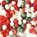 ScrapCooking 7532 - Christmas Sweet Decorations 42 g - Flakes Red Green & White Beads Barley Sugars - Edible Pastry Sprink - Buy Online on GoSupps.com