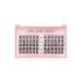 Cluster Lashes Mixed 10-12-14-16mm Individual Wide Stem False Eyelashes Natural Look Easy to apply Home DIY Eye Lashes Extensions (GYH02)