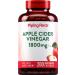 Piping Rock Apple Cider Vinegar Capsules 1800 mg | 200 Pills | Potent Formula | ACV Supplement | Non-GMO, Gluten Free