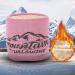 Clicitina Winter Wool Lined Knit Bib for Women & Men - Pink One Size | Shop Internationally - Buy Online on GoSupps.com