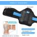 Lumbar Support LSO Back Brace for Herniated Disc Pain Relief - Adjustable Arch Support Dual Pulley System - Sciatica Relief - L/XL (35-47) - Black/Blue - Buy Online on GoSupps.com