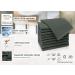 Zollner 10 Set Dark Gray Guest Towels - Strong & Soft Washable Cotton - Hotel Quality 30x50 cm - Buy Online on GoSupps.com