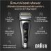 Braun Series 9 PRO+ Electric Shaver & Electric Shaver Head Replacement Part 94M Silver Compatible with Series 9 Pro and Series 9 Electric Razors for Men Shaver + Shaver Part 94M Silver - Buy Online on GoSupps.com