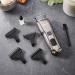Geepas Rechargeable Beard Trimmer | Electric Stubble Hair Trimmer | LED Display 1200mAH Li-ion Battery 180 Mins Working Time| Waterproof Cordless Electric Trimmer Grey - Buy Online on GoSupps.com