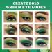 UCANBE Green Eyeshadow Makeup Palette Bright Dark Green Shimmer Matte Metallic Glitter Eye Shadow 15 Colors - Green Forest - Buy Online on GoSupps.com