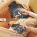 NAANLE Happy Halloween Hot Water Bottle - Transparent Hand/Foot Warmer for Pain Relief & Heat Therapy - 1L - Buy Online on GoSupps.com