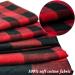 Dog Bandana EYLEER Pet Dog Bandanas Cotton Reversible Triangle Red Plaid Autumn Fall Christmas Thanksgiving Halloween Scarf Bibs Dog Accessories for Small Medium Large XL Dog Puppy(L Size) (Red/Black) - Buy Online on GoSupps.com